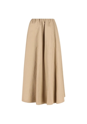 Brunello Cucinelli elasticated waist maxi skirt - Neutrals