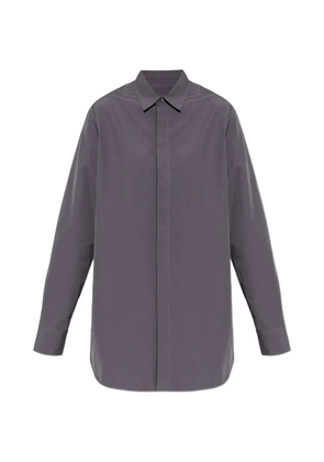 Jil Sander notched back shirt - Grey