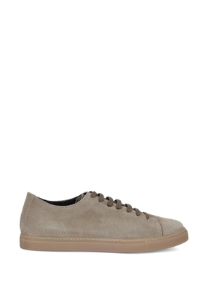 slowear suede sneakers - Neutrals