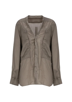 Rick Owens long-sleeve shirt - Grey