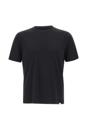 DIKTAT Supima crewneck cotton T-shirt - Black