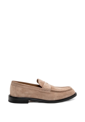 sturlini firenze round-toe penny loafers - Neutrals