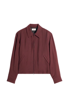 LEMAIRE zip-up jacket - Red