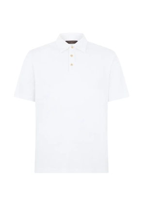 slowear cotton polo shirt - White