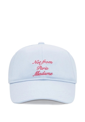 Drôle De Monsieur Casquette slogan baseball cap - Blue