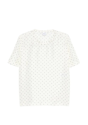 ASPESI polka dot top - White