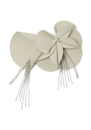 Peserico flower brooch - Neutrals