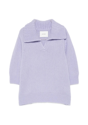 Lisa Yang Lailai V-neck T-shirt - Purple