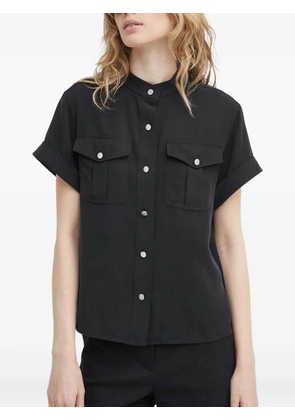 Theory button-up pocket-detail shirt - Black