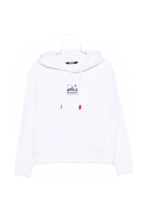 Rossignol logo-print hoodie - White