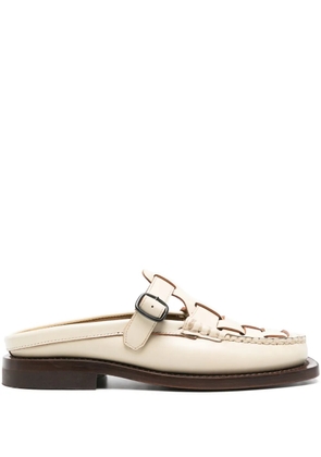 Hereu Bonell leather loafers - Neutrals