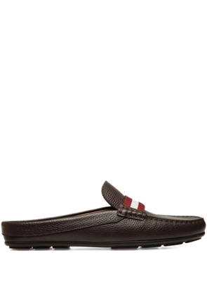 Bally logo-detail mules - Brown