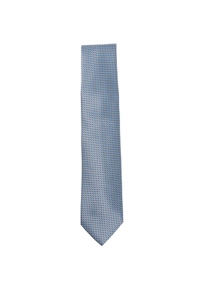 Brioni patterned tie - Blue