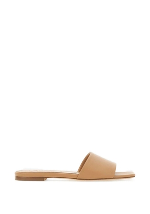 Aeyde Anna square toe strap sandals - Neutrals