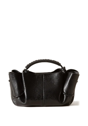 Hereu mini Arta braided crossbody bag - Black