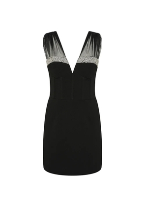 Rebecca Vallance Astros beaded mini dress - Black