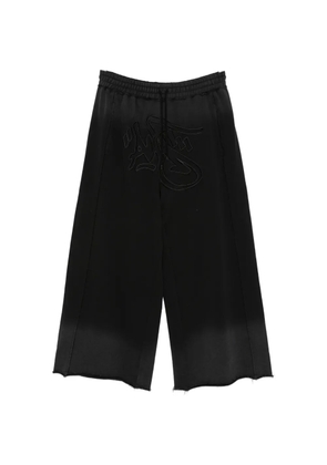 ALIS Mikheil embroidered wide trousers - Black