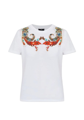 ETRO paisley-print T-shirt - White