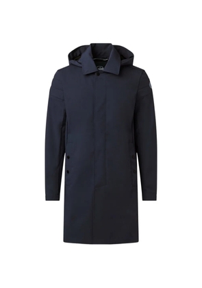 Fusalp hooded single-breasted coat - Blue