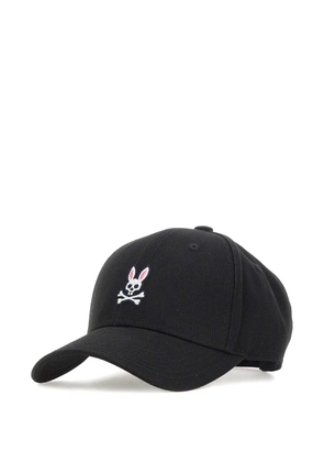Psycho Bunny embroidered baseball cap - Black