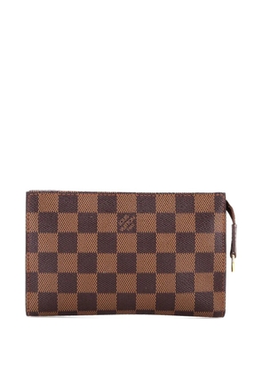 Louis Vuitton Pre-Owned Marais Bucket Zip Damier pouch - Brown