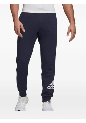 adidas logo badge trousers - Blue