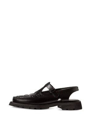 Hereu CRANC SPORT slingback loafers - Black