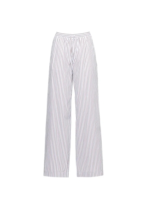 LouLou de Saison Cisco striped trousers - White
