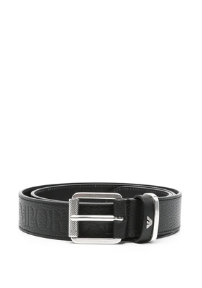 Emporio Armani leather belt - Black