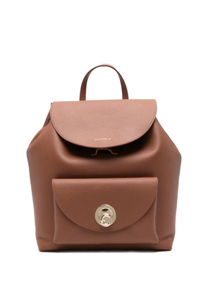 Coccinelle Nikla turn-lock backpack - Brown