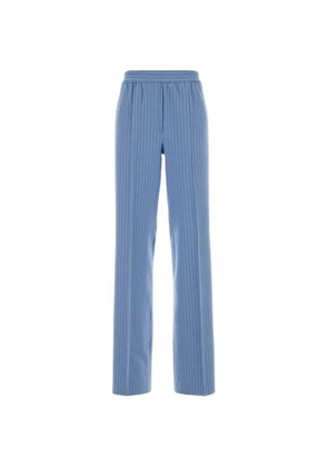 Orlane pinstripe trousers - Blue