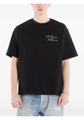 Calvin Klein logo-print T-shirt - Black