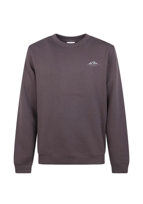 Les Deux Ben Globe sweatshirt - Brown