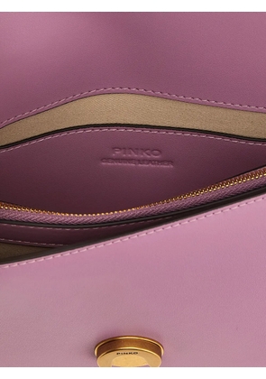 PINKO small studs-embellishment leather cross body bag - Purple