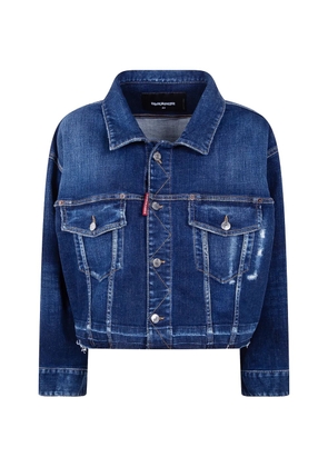 DSQUARED2 buttoned jacket - Blue