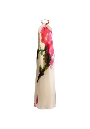 Silvia Tcherassi Jesse floral maxi dress - Neutrals