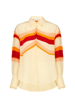 Raquel Diniz Bahia striped shirt - Neutrals