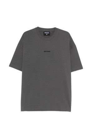 WRSTBHVR pinstripe T-shirt - Grey