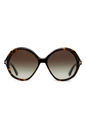 TOM FORD Eyewear Annabelle sunglasses - Brown