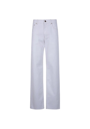 Fabiana Filippi topstitch jeans - White