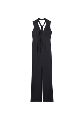 Claudie Pierlot tie neck jumpsuit - Blue