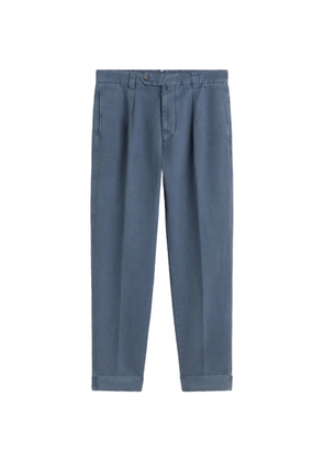 LES HÉRITIERS Bellver pleated trousers - Blue