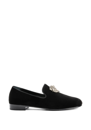 Giuseppe Zanotti Remye crystal loafers - Black