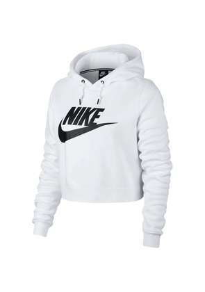 Nike cropped hoodie - White