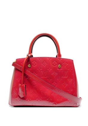 Louis Vuitton Pre-Owned 2015 BB Montaigne handbag - Red