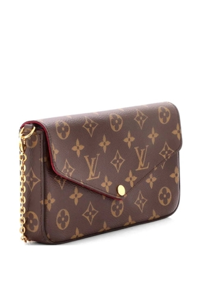 Louis Vuitton Pre-Owned Felicie Pochette Monogram Canvas crossbody bag - Brown