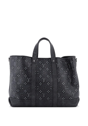 Louis Vuitton Pre-Owned Journey Faded Monogram Debossed Leather tote bag - Black