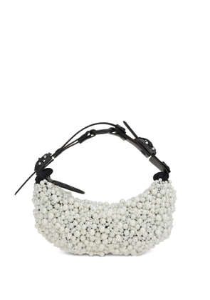 Innerraum pearl-embellished shoulder bag - White