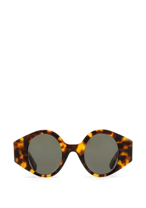 AUDE HEROUARD Marthe round-frame sunglasses - Brown