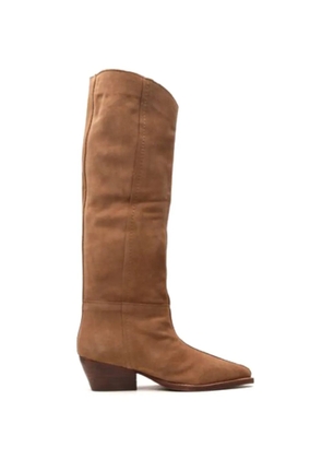 Free People Sway leather boots - Neutrals